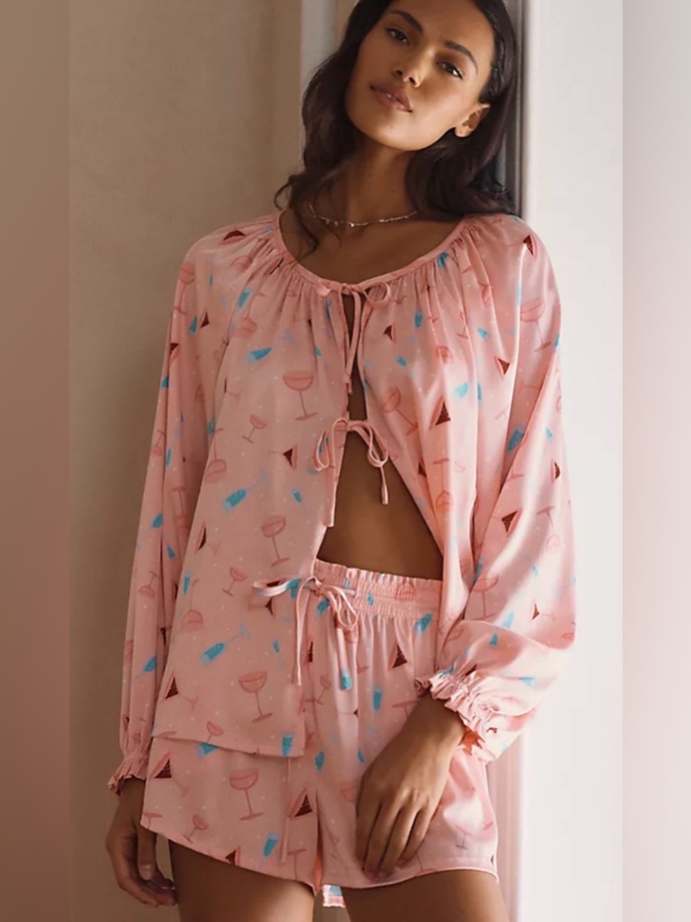 Bnwt🆕 Beach Riot Brianne Top & Brixy
Shorts Pajama Set